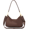 image:imageBaggallini Savannah Crossbody 12x8 wRFID Card Holder Vegan Leather Shoulder Strap Convertible Crossbody for WomenGanache Twill