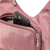 image:imageBaggallini Savannah Crossbody 12x8 wRFID Card Holder Vegan Leather Shoulder Strap Convertible Crossbody for WomenMauve Twill