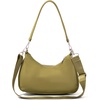 image:imageBaggallini Savannah Crossbody 12x8 wRFID Card Holder Vegan Leather Shoulder Strap Convertible Crossbody for WomenSage Twill