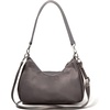 image:imageBaggallini Savannah Crossbody 12x8 wRFID Card Holder Vegan Leather Shoulder Strap Convertible Crossbody for WomenSmoke Twill