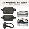 image:imageBaggallini Securtex AntiTheft Belt BagCharcoal