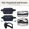 image:imageBaggallini Securtex AntiTheft Belt BagFrench Navy