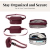 image:imageBaggallini Securtex AntiTheft Belt BagJamDusty Mauve