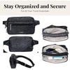 image:imageBaggallini Securtex AntiTheft Belt BagMidnight Blossom