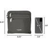 image:imageBaggallini Securtex AntiTheft CrossbodyCharcoal