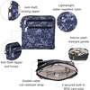 image:imageBaggallini Securtex AntiTheft CrossbodyIndigo Petal