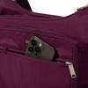 image:imageBaggallini Securtex AntiTheft Crossover Crossbody Bag for Travel 11W x 85H RFID Builtin Wallet Locking ZippersMulberry