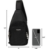 image:imageBaggallini Securtex AntiTheft Daytripper SlingBlack