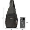 image:imageBaggallini Securtex AntiTheft Daytripper SlingCharcoal