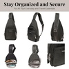 image:imageBaggallini Securtex AntiTheft Daytripper SlingCharcoal