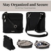 image:imageBaggallini Securtex AntiTheft Large CrossbodyBlack