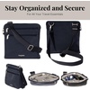 image:imageBaggallini Securtex AntiTheft Large CrossbodyFrench Navy