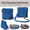 image:imageBaggallini Securtex AntiTheft Large CrossbodyLapis