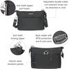 image:imageBaggallini Securtex AntiTheft Memento CrossbodyCharcoal