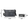 image:imageBaggallini Securtex AntiTheft Memento CrossbodyMidnight Blossom