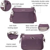image:imageBaggallini Securtex AntiTheft Memento CrossbodyMisty Purple