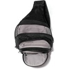 image:imageBaggallini Securtex AntiTheft Multi Zip Sling  Lightweight 86x152 Travel Bag with Locking Zippers amp RFID ProtectionBlack