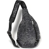 image:imageBaggallini Securtex AntiTheft Multi Zip Sling  Lightweight 86x152 Travel Bag with Locking Zippers amp RFID ProtectionMidnight Blossom