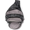 image:imageBaggallini Securtex AntiTheft Multi Zip Sling  Lightweight 86x152 Travel Bag with Locking Zippers amp RFID ProtectionMidnight Blossom