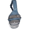 image:imageBaggallini Securtex AntiTheft Multi Zip Sling  Lightweight 86x152 Travel Bag with Locking Zippers amp RFID ProtectionMist