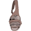 image:imageBaggallini Securtex AntiTheft Multi Zip Sling  Lightweight 86x152 Travel Bag with Locking Zippers amp RFID ProtectionPortobello