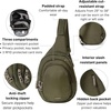 image:imageBaggallini Securtex AntiTheft Multi Zip Sling  Lightweight 86x152 Travel Bag with Locking Zippers amp RFID ProtectionThyme