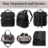 image:imageBaggallini Securtex AntiTheft Windsor Backpack for Travel Work amp College RFID amp Locking Zipper Up to 16 LaptopBlack