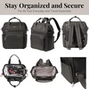 image:imageBaggallini Securtex AntiTheft Windsor Backpack for Travel Work amp College RFID amp Locking Zipper Up to 16 LaptopCharcoal