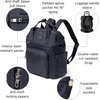 image:imageBaggallini Securtex AntiTheft Windsor Backpack for Travel Work amp College RFID amp Locking Zipper Up to 16 LaptopFrench Navy