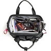 image:imageBaggallini Securtex AntiTheft Windsor Backpack for Travel Work amp College RFID amp Locking Zipper Up to 16 LaptopMidnight Blossom Print