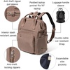 image:imageBaggallini Securtex AntiTheft Windsor Backpack for Travel Work amp College RFID amp Locking Zipper Up to 16 LaptopPortobello