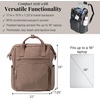 image:imageBaggallini Securtex AntiTheft Windsor Backpack for Travel Work amp College RFID amp Locking Zipper Up to 16 LaptopPortobello