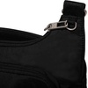 image:imageBaggallini Securtex Antitheft Crossover Crossbody Bag 11w X 85h Rfid Builtin Wallet Locking ZippersBlack