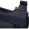 image:imageBaggallini Securtex Antitheft Crossover Crossbody Bag 11w X 85h Rfid Builtin Wallet Locking ZippersFrench Navy