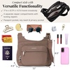 image:imageBaggallini Securtex Antitheft Crossover Crossbody Bag 11w X 85h Rfid Builtin Wallet Locking ZippersPortobello