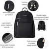 image:imageBaggallini Securtex Antitheft Vacation Travel Backpack 10x13 SlashResistant Nylon Daypack wRFID BlackBlack