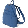 image:imageBaggallini Securtex Antitheft Vacation Travel Backpack 10x13 SlashResistant Nylon Daypack wRFID BlackLapis