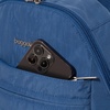 image:imageBaggallini Securtex Antitheft Vacation Travel Backpack 10x13 SlashResistant Nylon Daypack wRFID BlackLapis