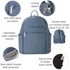 image:imageBaggallini Securtex Antitheft Vacation Travel Backpack 10x13 SlashResistant Nylon Daypack wRFID BlackMist