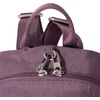 image:imageBaggallini Securtex Antitheft Vacation Travel Backpack 10x13 SlashResistant Nylon Daypack wRFID BlackMisty Purple
