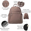 image:imageBaggallini Securtex Antitheft Vacation Travel Backpack 10x13 SlashResistant Nylon Daypack wRFID BlackPortobello