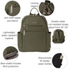 image:imageBaggallini Securtex Antitheft Vacation Travel Backpack 10x13 SlashResistant Nylon Daypack wRFID BlackThyme