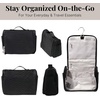 image:imageBaggallini Small Toiletry Kit  Lightweight 5x8 Inch Makeup BagBlack