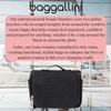 image:imageBaggallini Small Toiletry Kit  Lightweight 5x8 Inch Makeup BagBlack