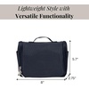 image:imageBaggallini Small Toiletry Kit  Lightweight 5x8 Inch Makeup BagFrench Navy