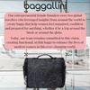 image:imageBaggallini Small Toiletry Kit  Lightweight 5x8 Inch Makeup BagMidnight Blossom Print