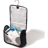 image:imageBaggallini Small Toiletry Kit  Lightweight 5x8 Inch Makeup BagMidnight Blossom Print