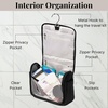 image:imageBaggallini Small Toiletry Kit  Lightweight 5x8 Inch Makeup BagMulberry