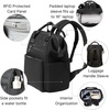 image:imageBaggallini Soho Backpack  Travel Laptop Backpack for Women  Lightweight WaterResistant Luggage Bag BlackBlack Neoprene