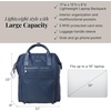 image:imageBaggallini Soho Backpack  Travel Laptop Backpack for Women  Lightweight WaterResistant Luggage Bag BlackFrench Navy